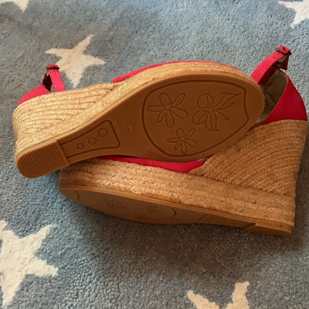 Red Suede Espadrilles - image 4
